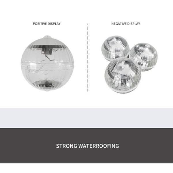 Solar Powered Floating Pond Light Garden Swimming Pool Color Changing LED Lamp