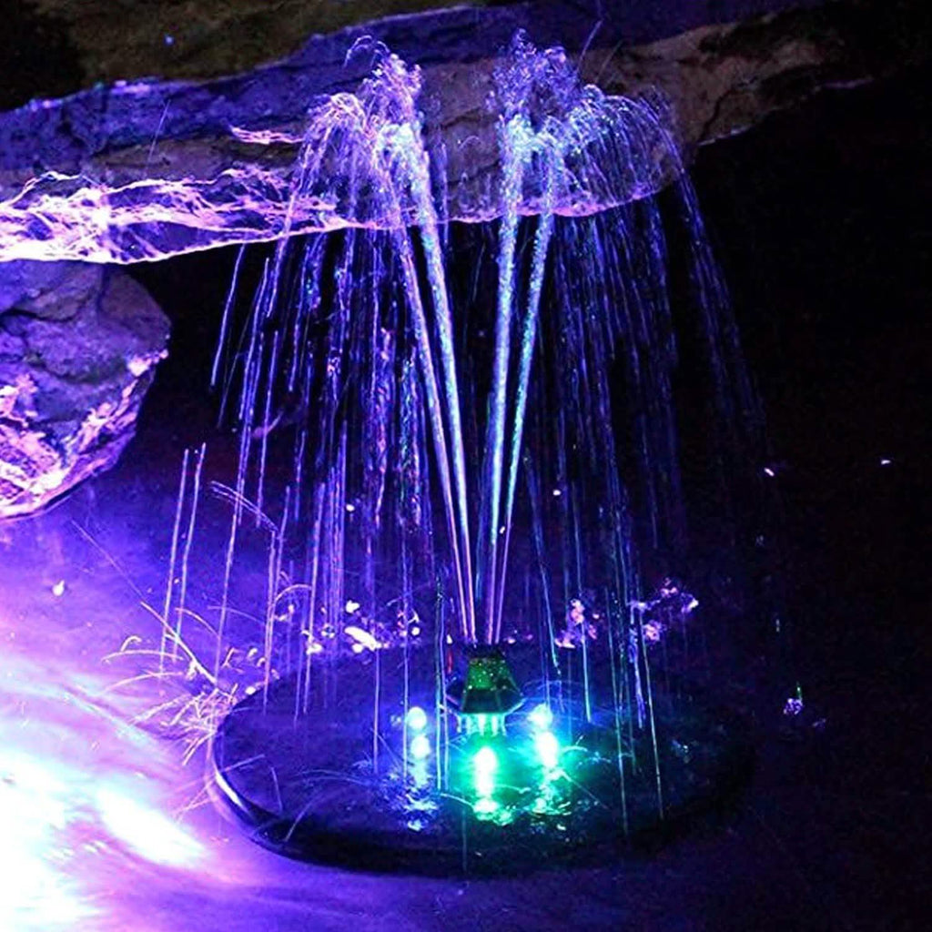 Solar Powered Fountain Pump Floating Bird Bath Pond Pump