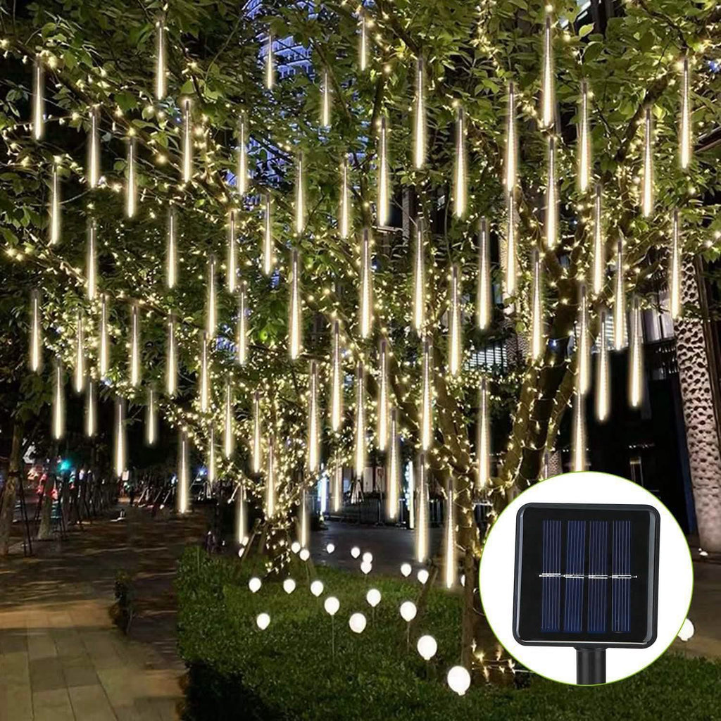 Solar Powered Meteor Shower String Light