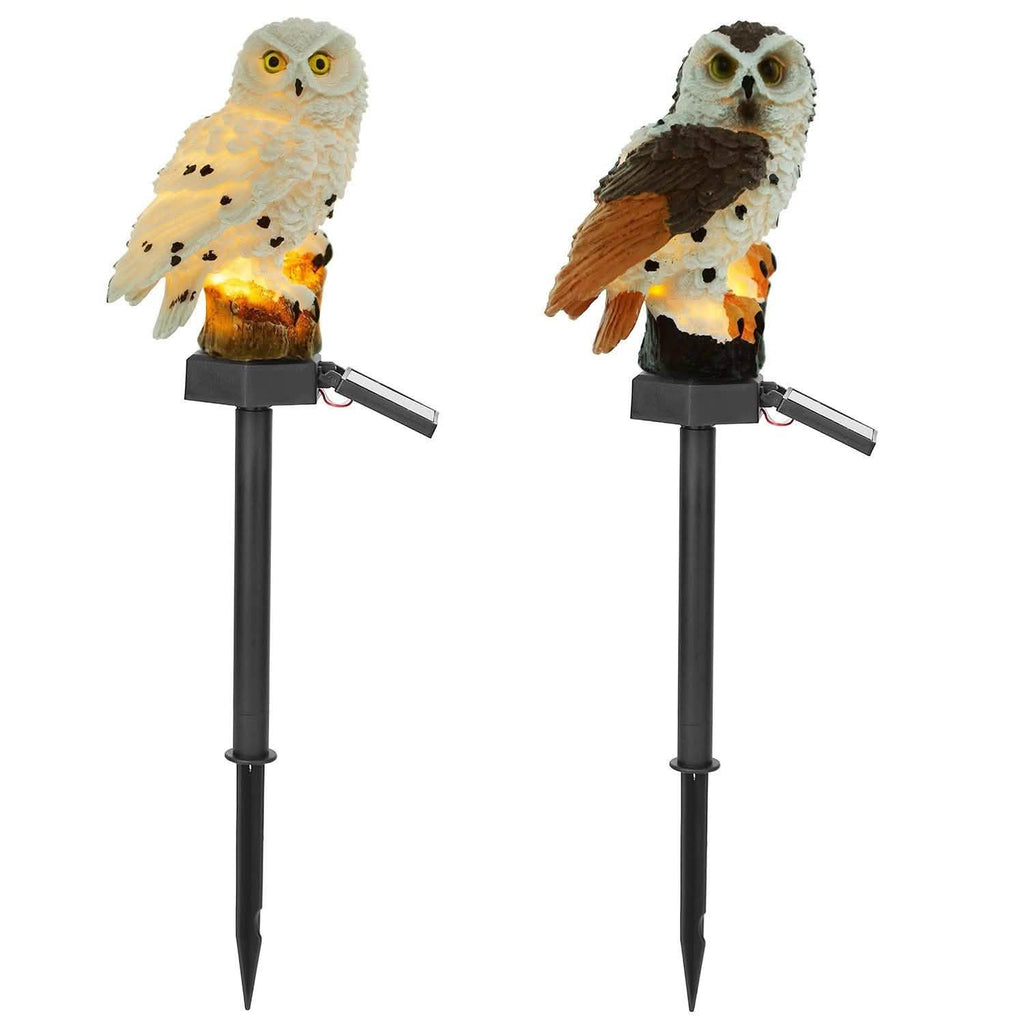 Solar Powered Owl Garden Light IP65 Waterproof