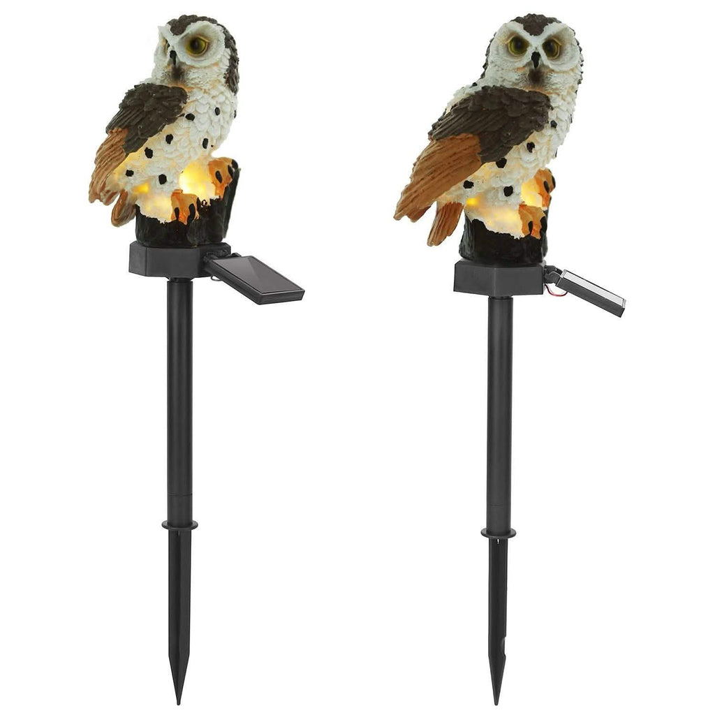 Solar Powered Owl Garden Light IP65 Waterproof