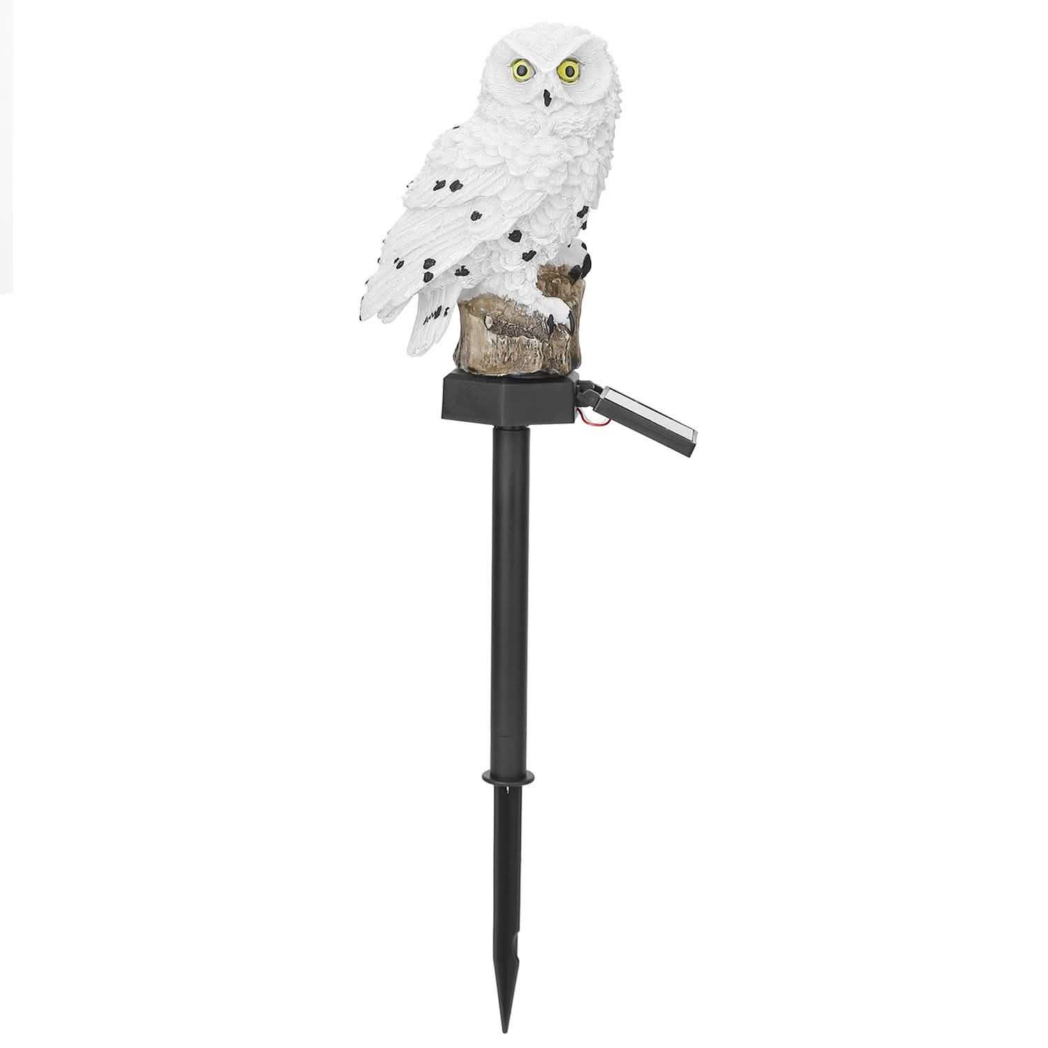 Solar Powered Owl Garden Light IP65 Waterproof
