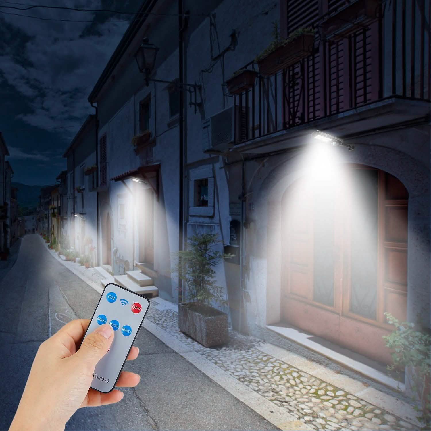 Solar Powered Wall Outdoor Lights