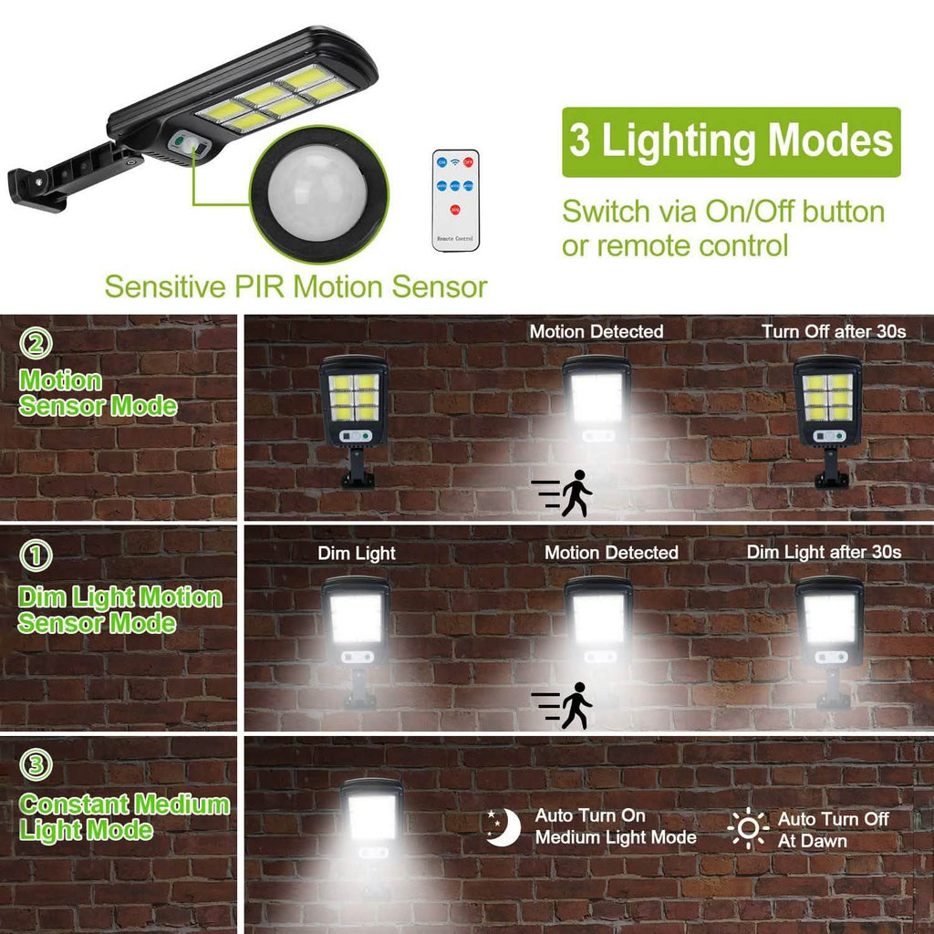 Solar Powered Wall Outdoor Lights