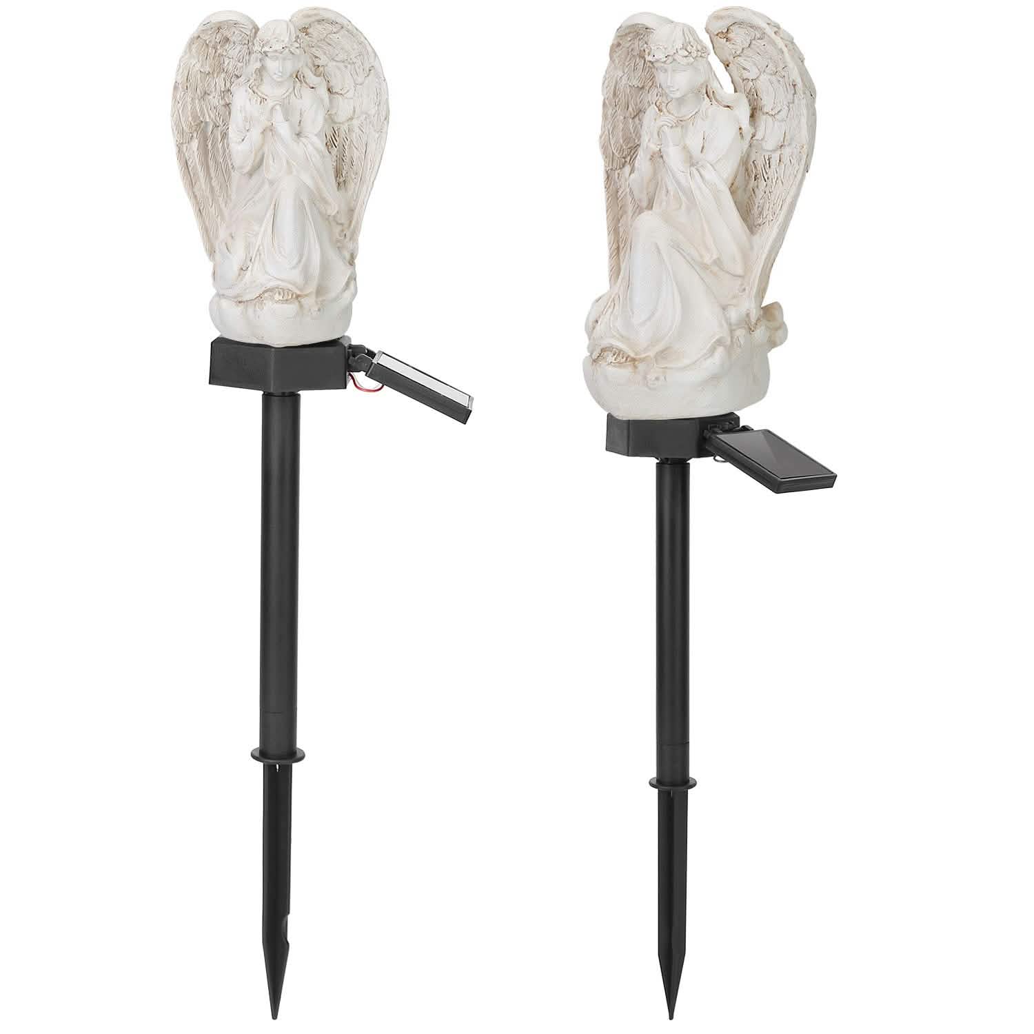 Solar Praying Angle Statue Garden Light