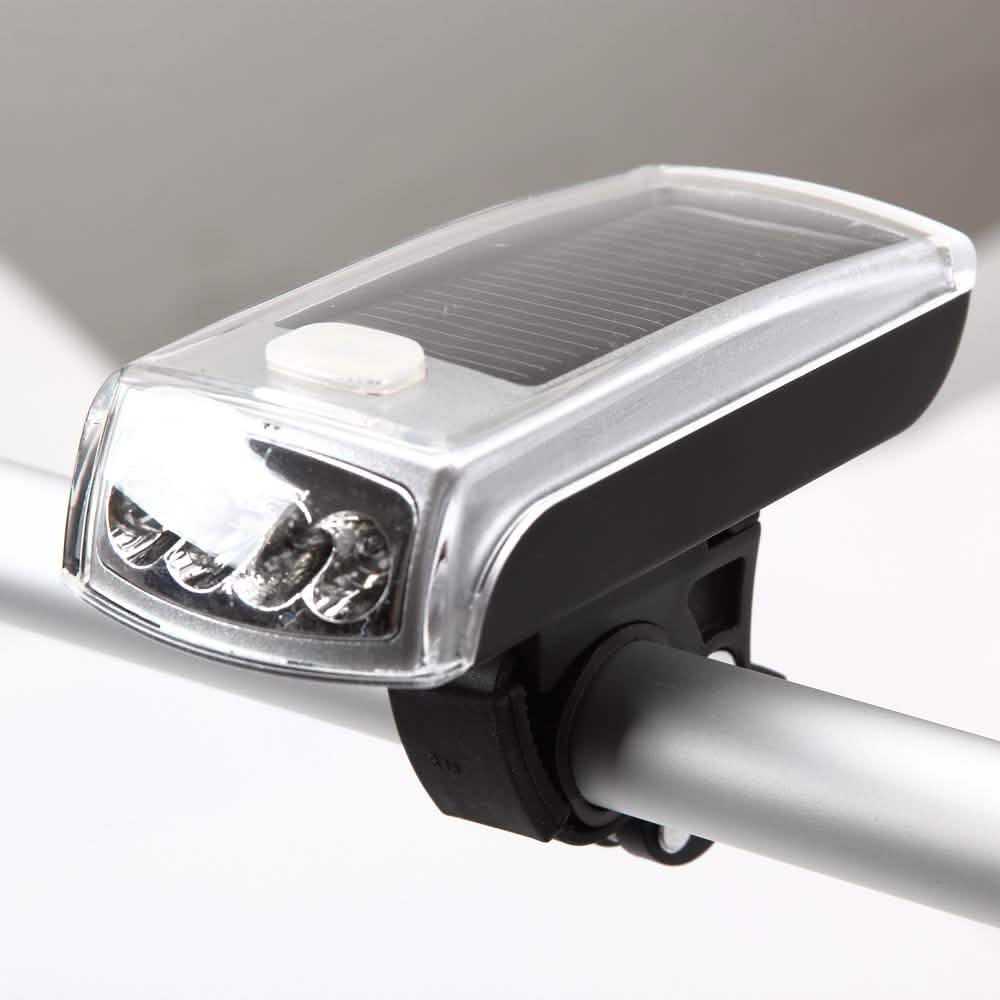 Solar Rechargeable Bicycle Headlight