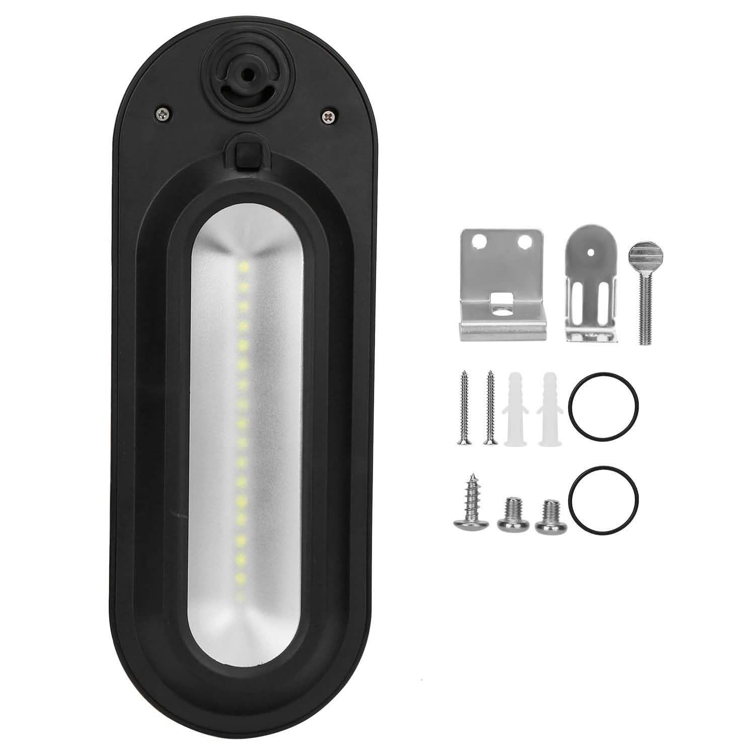 Solar Wall Light Outdoor 18 LED's Dusk to Dawn Fence Lamp