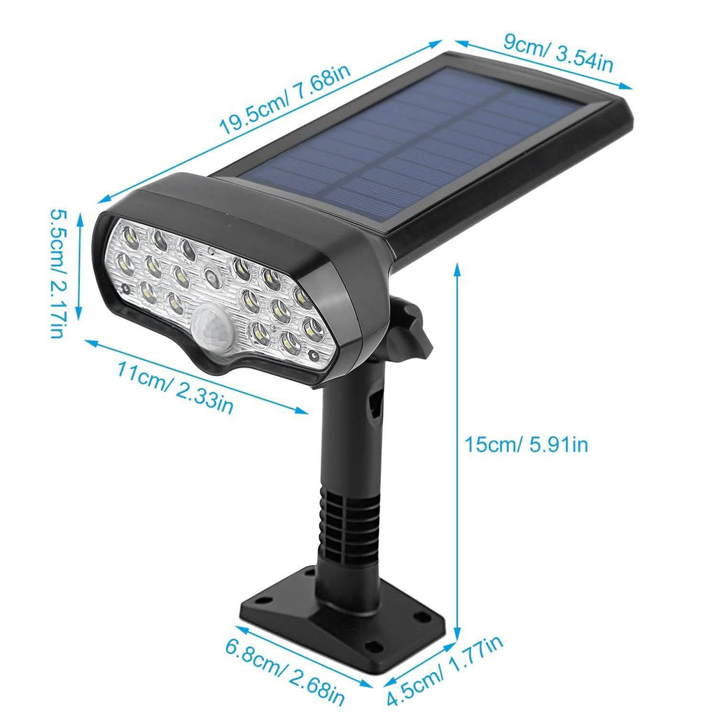 Solar Wall Light Outdoor Motion Sensor Light
