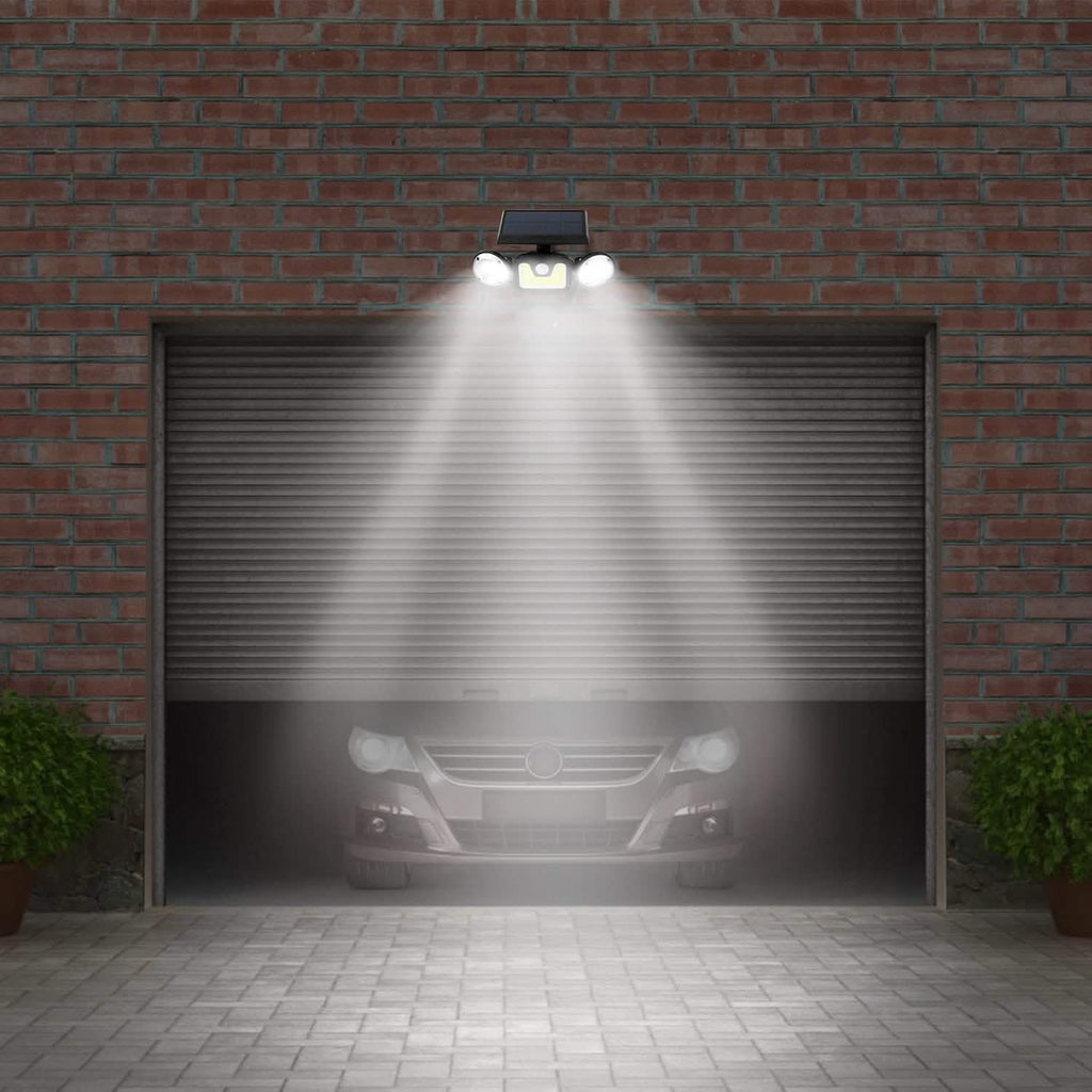 Solar Wall Light Outdoor PIR Motion Sensor LED