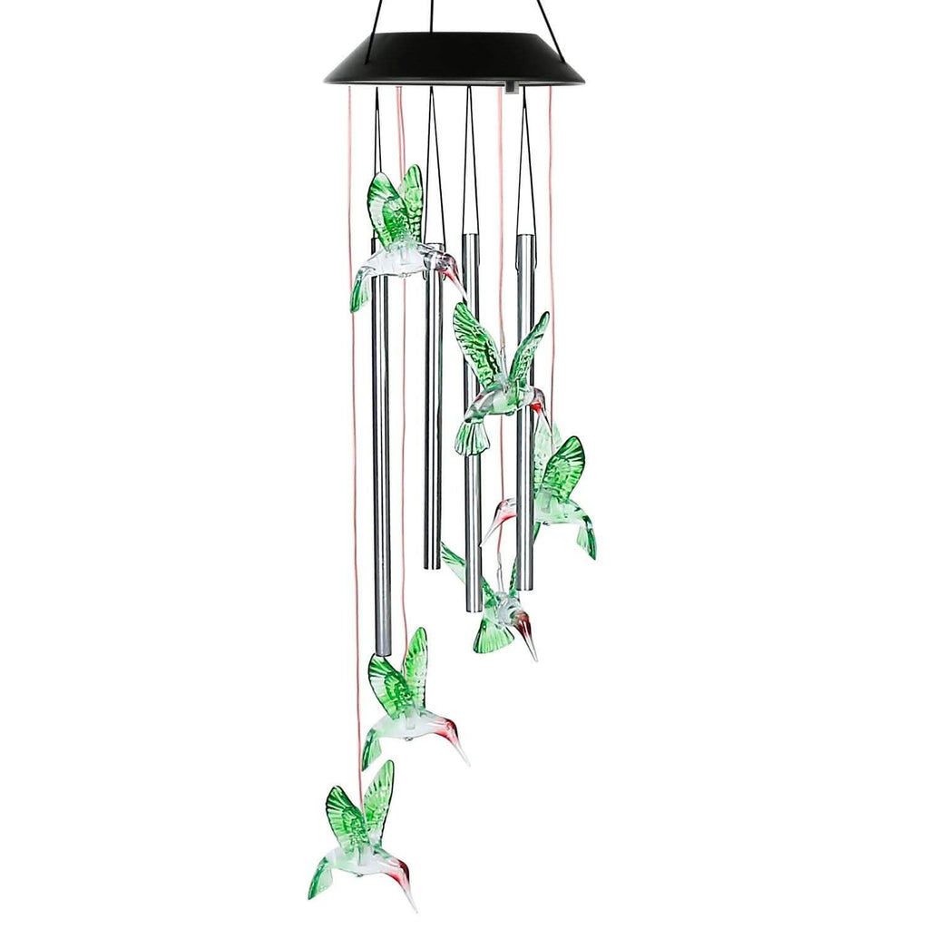 Solar Wind Chime Lights