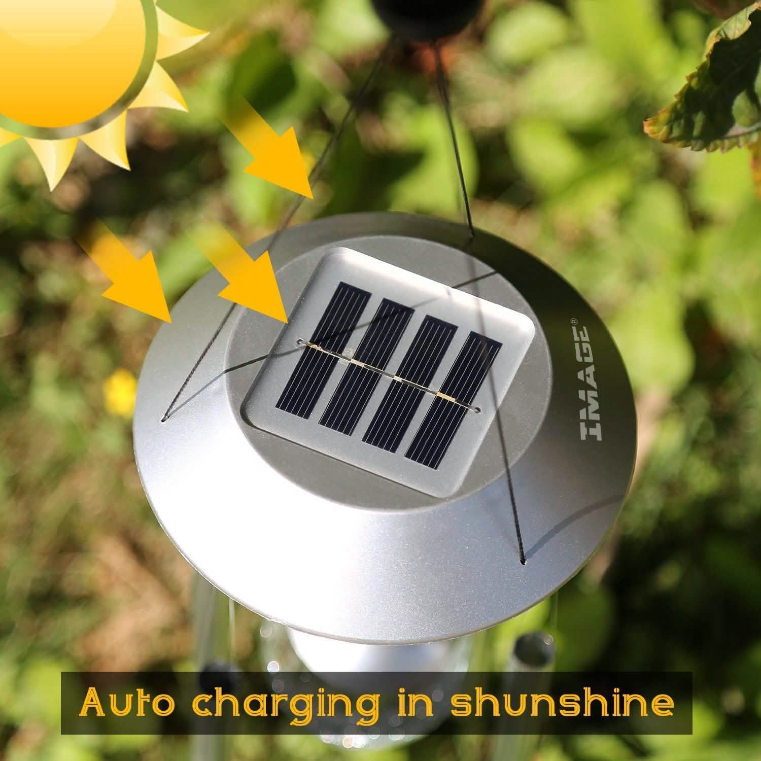 Solar Wind Chimes Color Changing LED Light