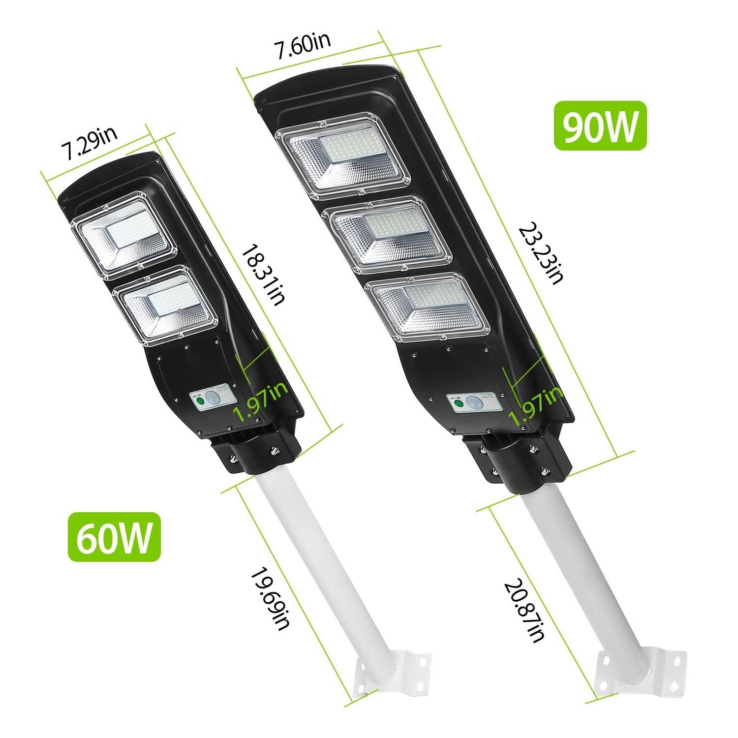 Solar Wireless IP65 Waterproof Street Path Light