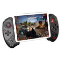Solid Black Sustainable Wireless Bluetooth Joystick Gamepad Controller Compatible With Mobile Phones Smartphones