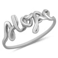 Solid Sterling Silver Inspirational Rings
