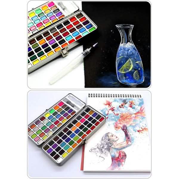 Solid Watercolor Pigment Set