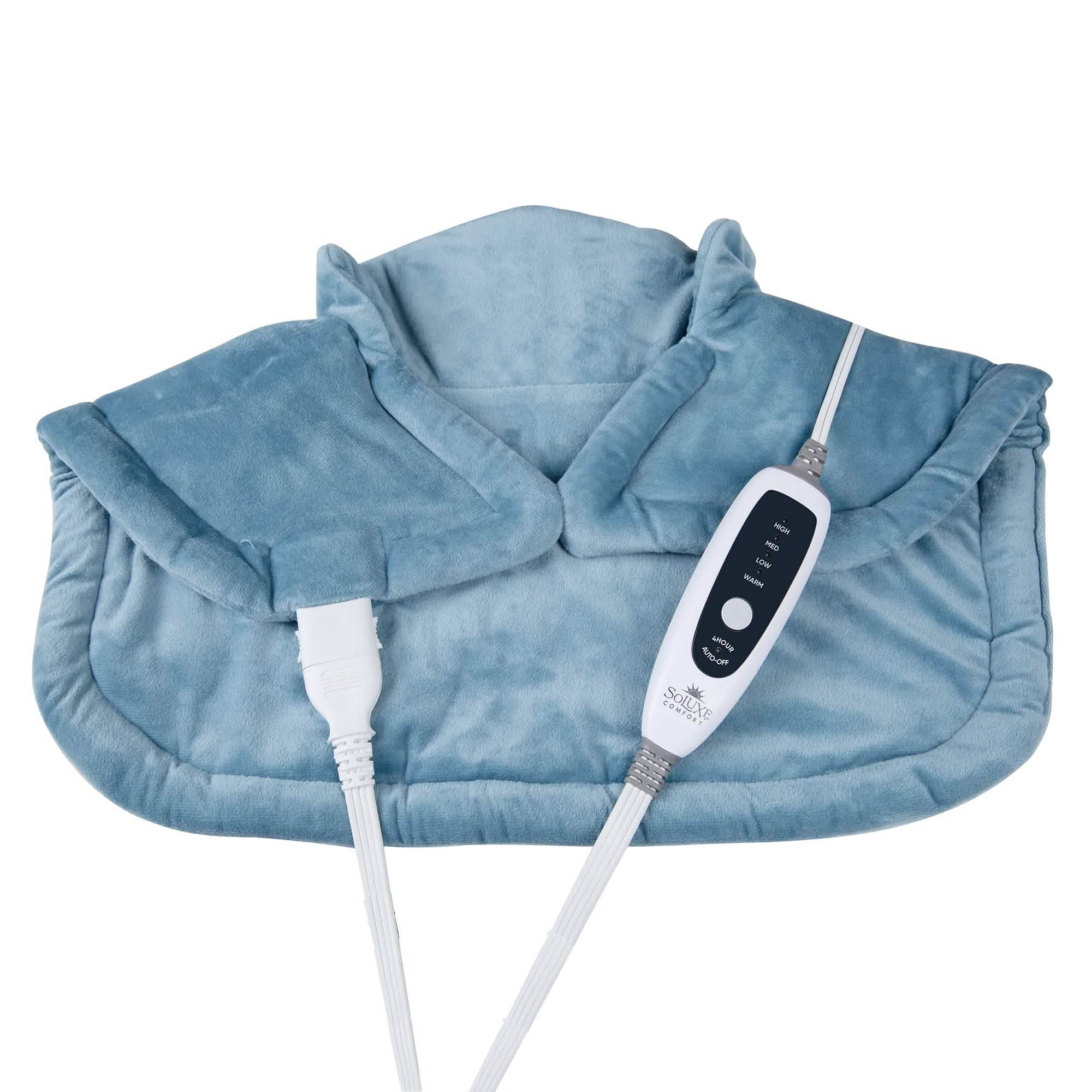 Soluxe Comfort Weighted Neck and Shoulder Heating Pad