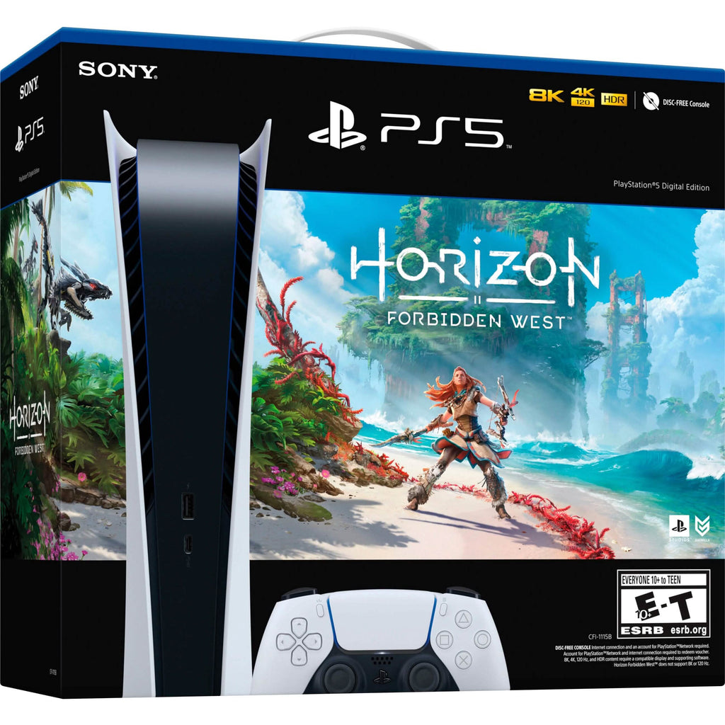 Sony PlayStation 5 Digital Edition – Horizon Forbidden West Bundle