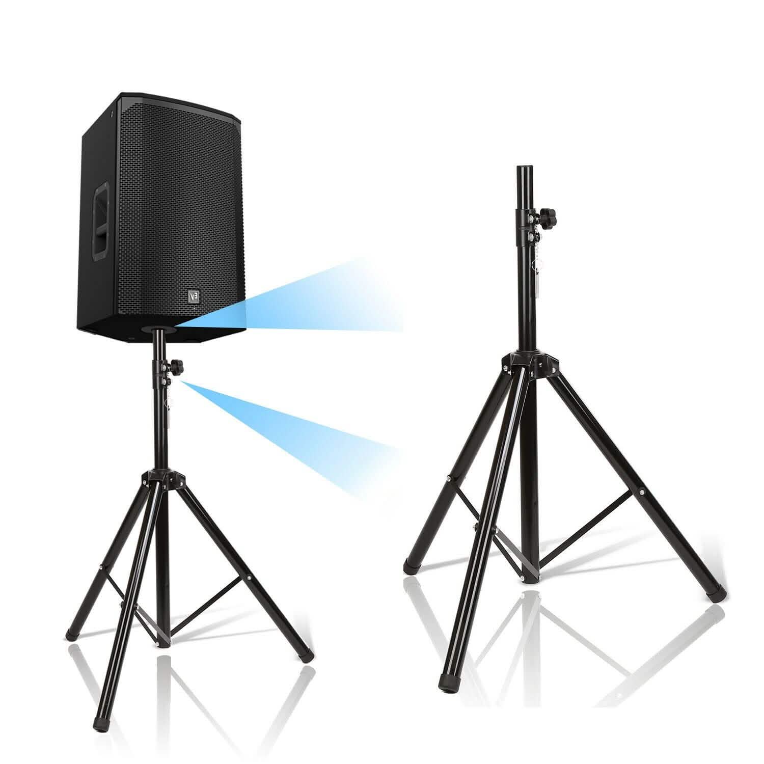 Speaker Tripod Stand Adjustable Height Heavy Duty Holder