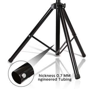 Speaker Tripod Stand Adjustable Height Heavy Duty Holder