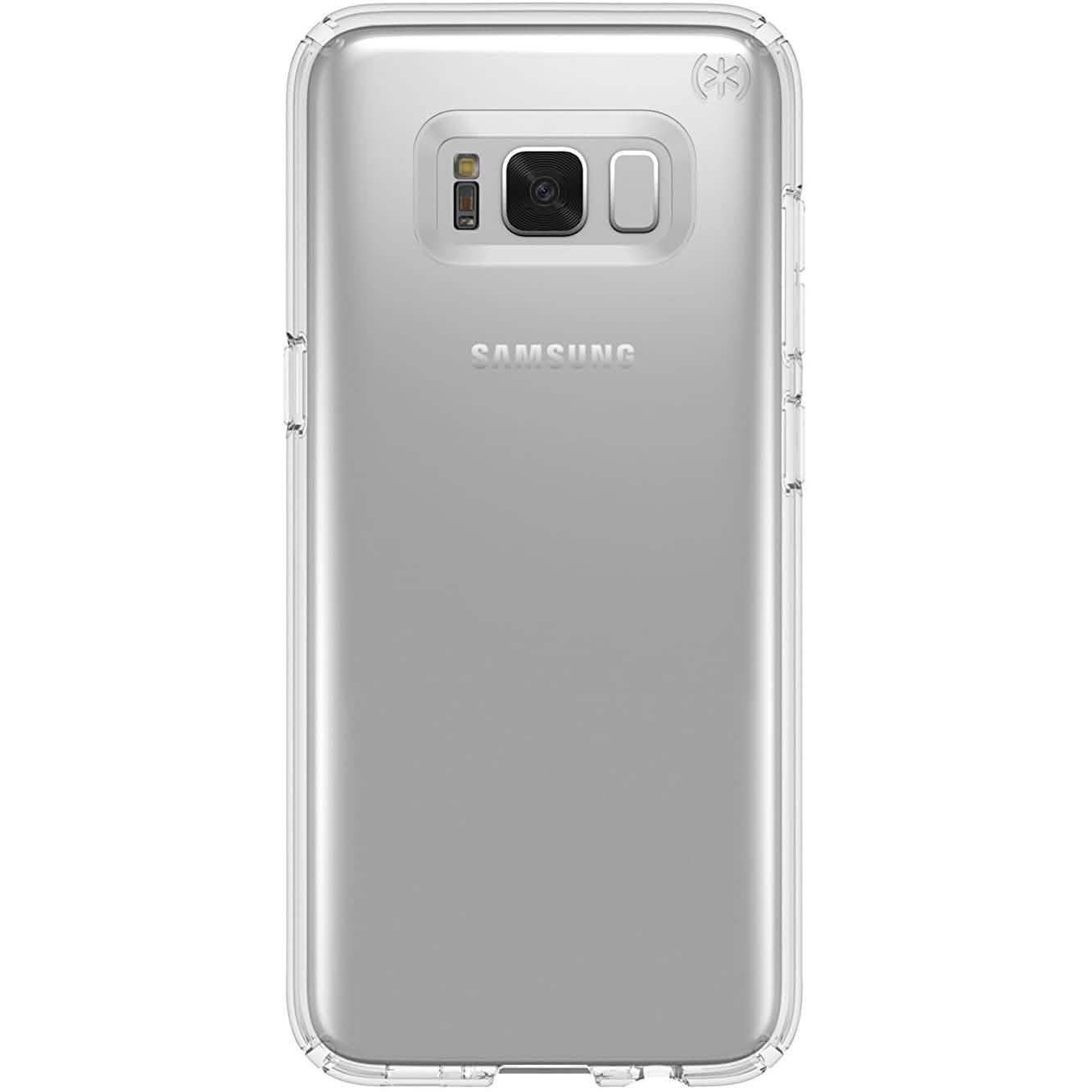 Speck Products Presidio Clear Cell Phone Case for Samsung Galaxy S8, S8 Plus and Note 8 (Refurbished)