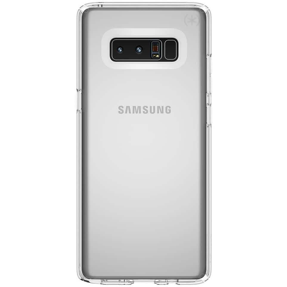 Speck Products Presidio Clear Cell Phone Case for Samsung Galaxy S8, S8 Plus and Note 8 (Refurbished)
