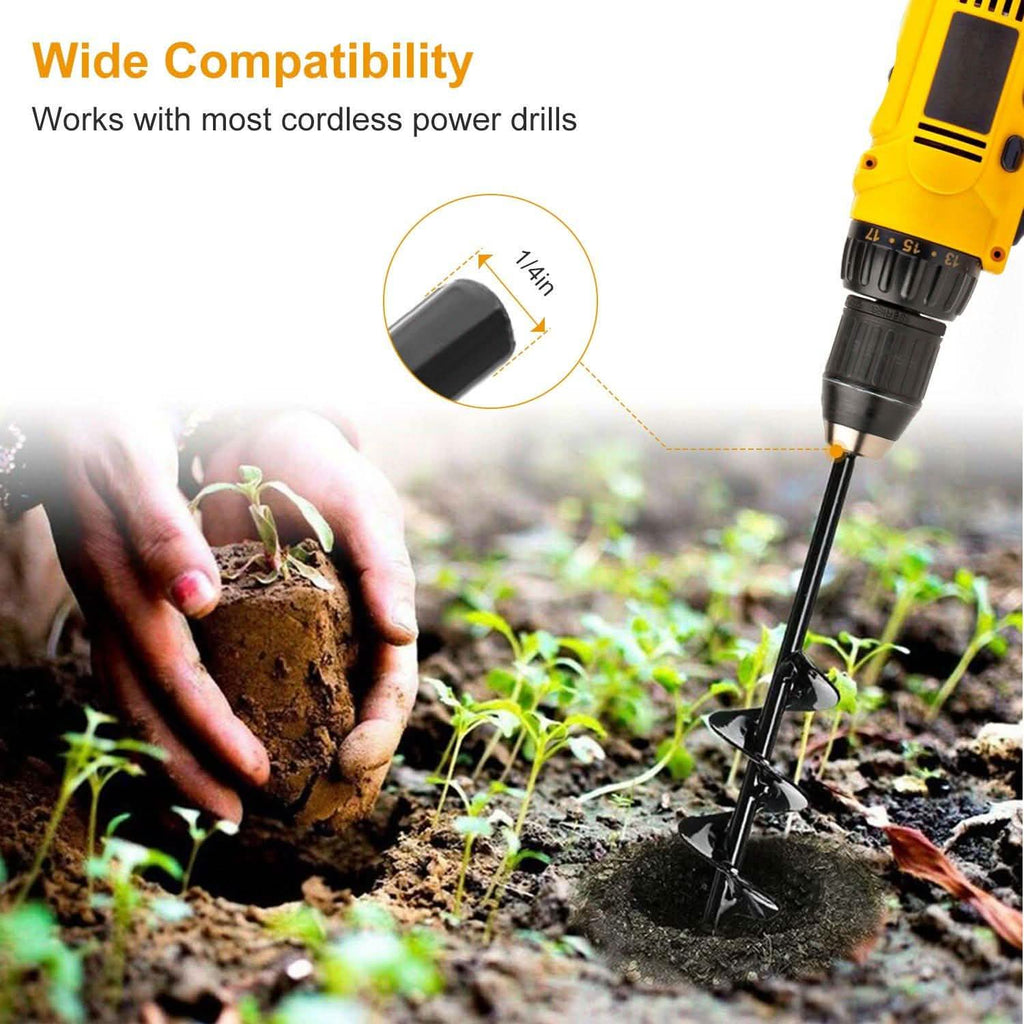 Spiral Drill Bit Gardening Auger