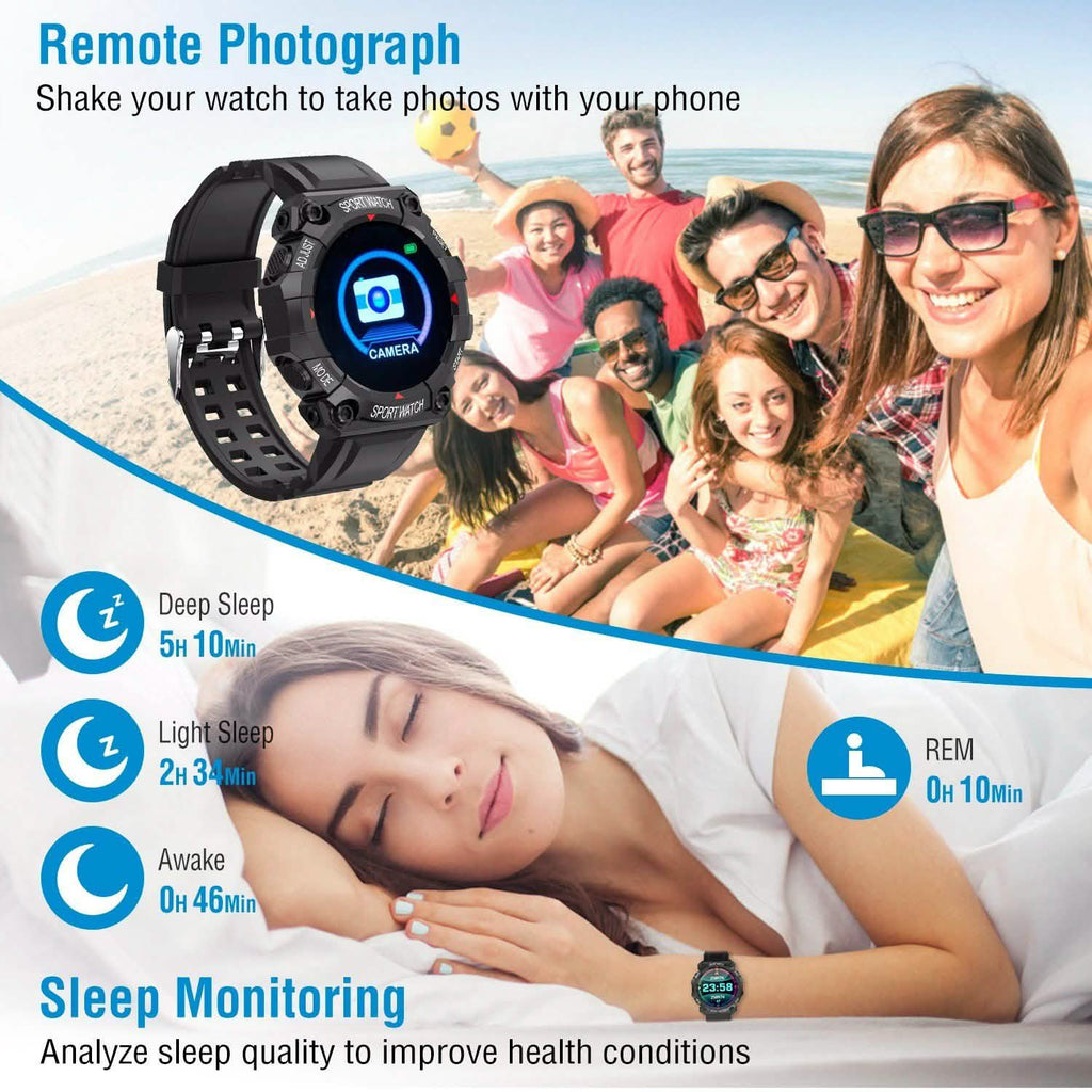 Sport Bracelet with Heart Rate Blood Pressure Sleep Monitor