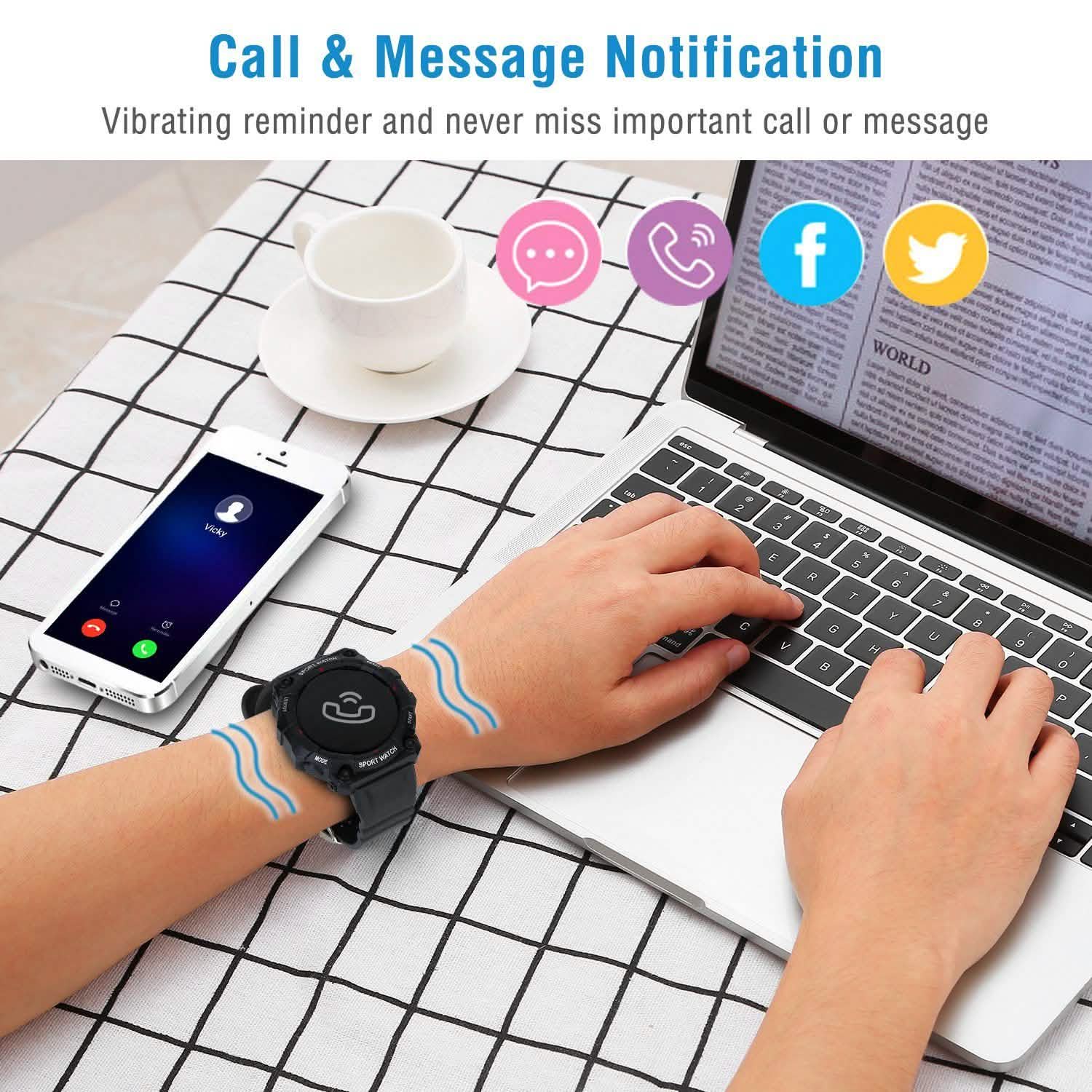 Sport Bracelet with Heart Rate Blood Pressure Sleep Monitor
