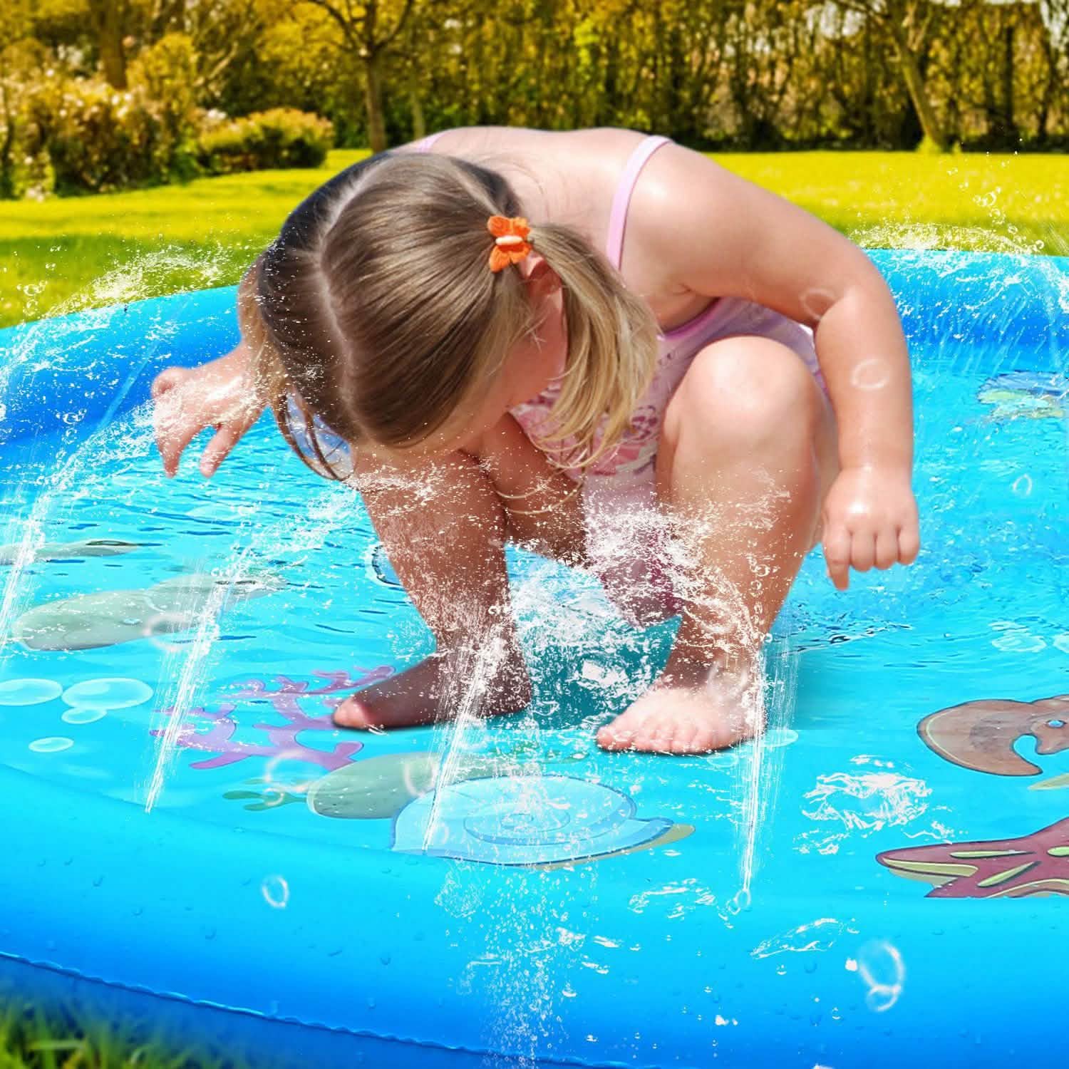 Sprinkler and Splash Pad for Kids