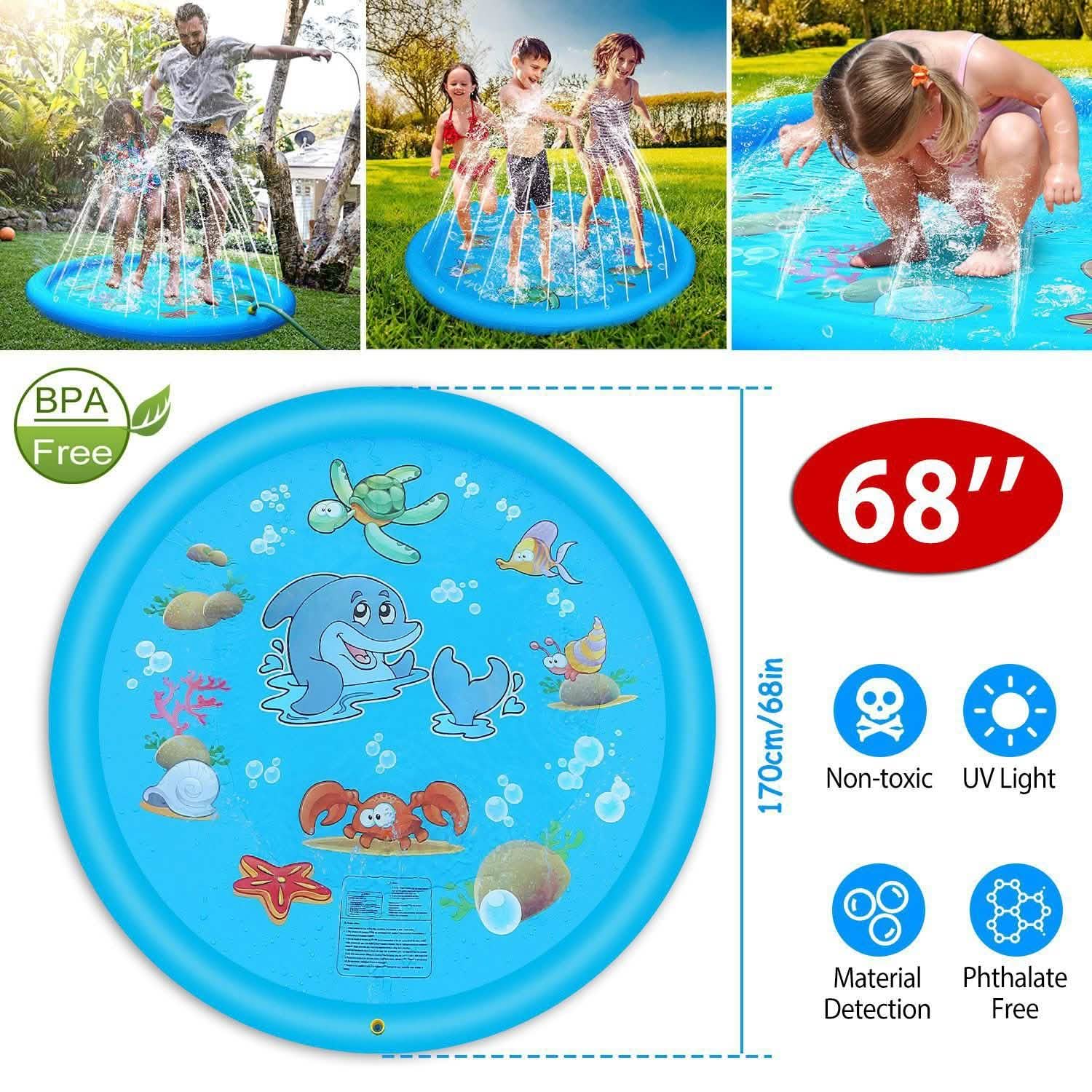 Sprinkler and Splash Pad for Kids