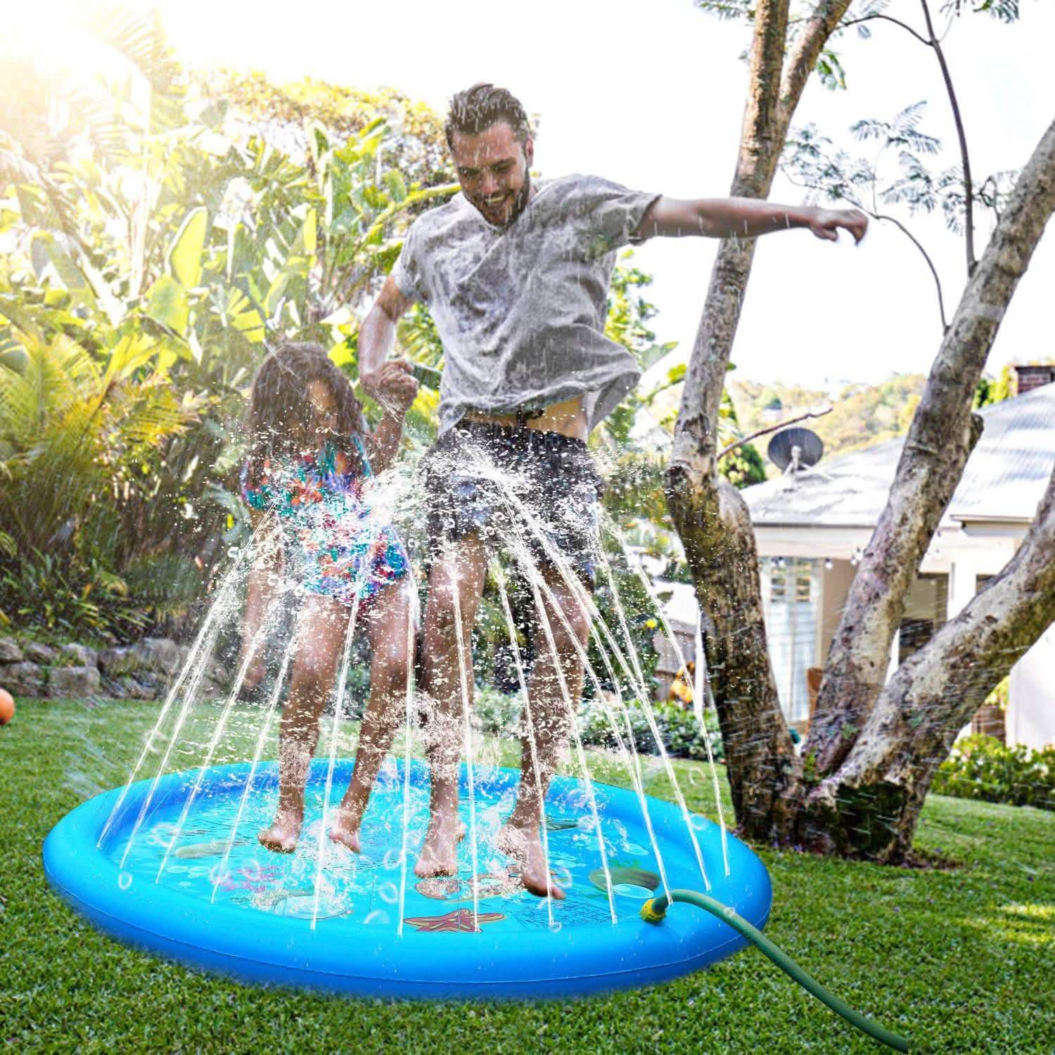 Sprinkler and Splash Pad for Kids