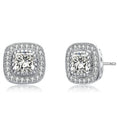 Square Stud Earrings