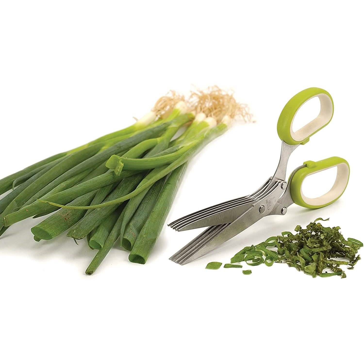 Stainless Steel 5 Blade Herb Scissors