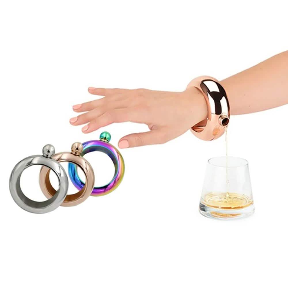 Stainless Steel Bracelet Flask