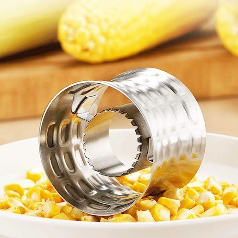 Stainless Steel Corn Stripper and Peeler Ring