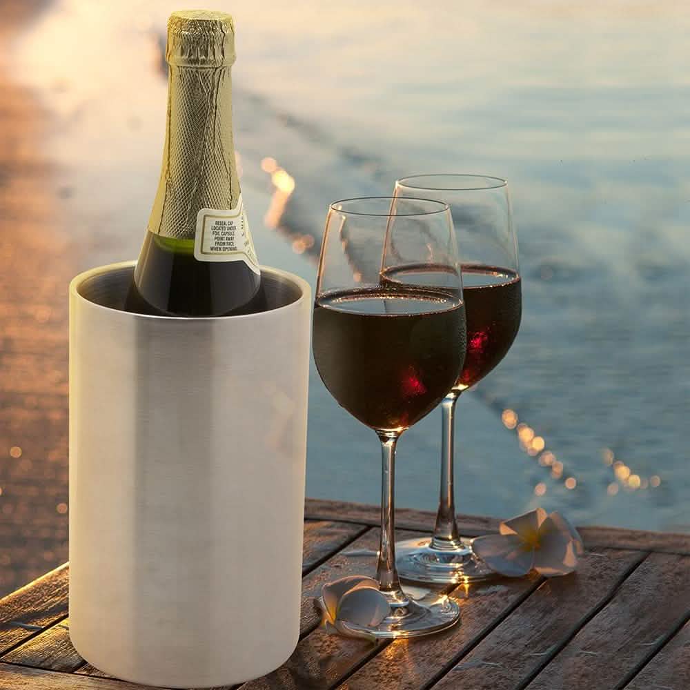 Stainless Steel Double Walled Insulation Wine Chiller