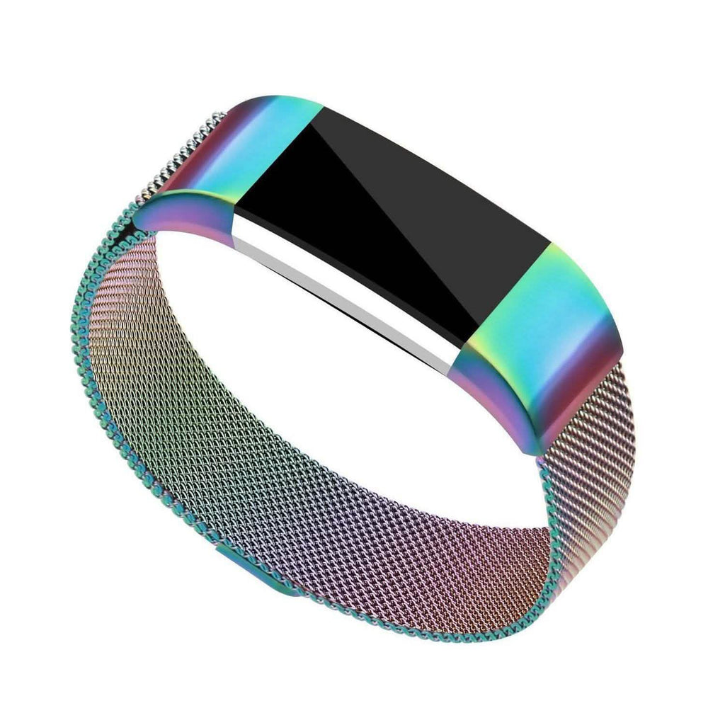 Stainless Steel Mesh Milanese Loop Band for Fitbit Charge 2