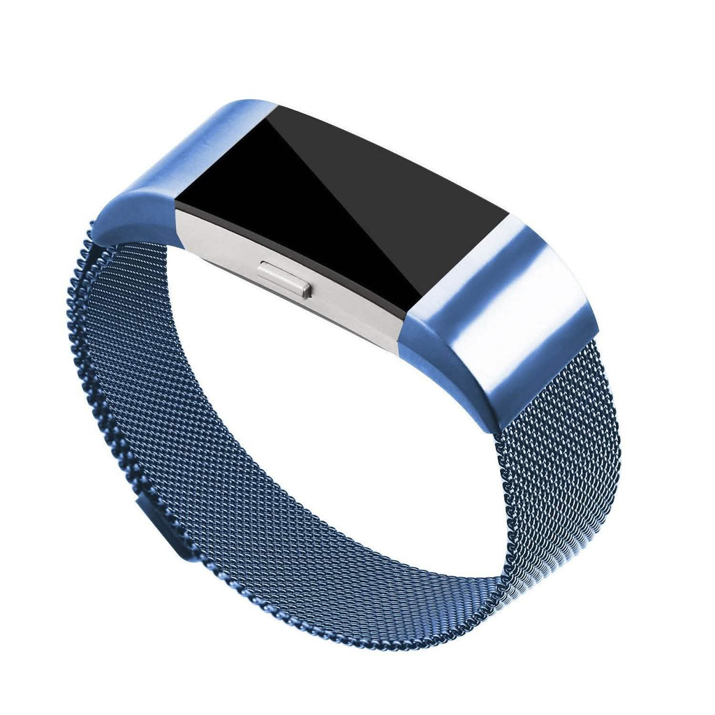 Stainless Steel Mesh Milanese Loop Band for Fitbit Charge 2