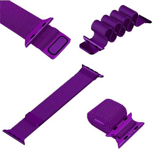 Stainless Steel Milanese Loop Band Replacement for Apple Watches