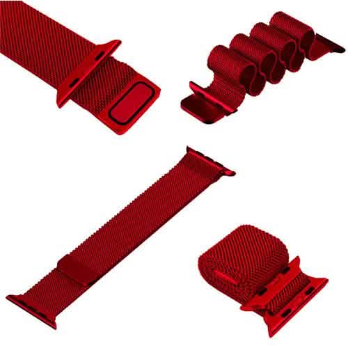Stainless Steel Milanese Loop Band Replacement for Apple Watches