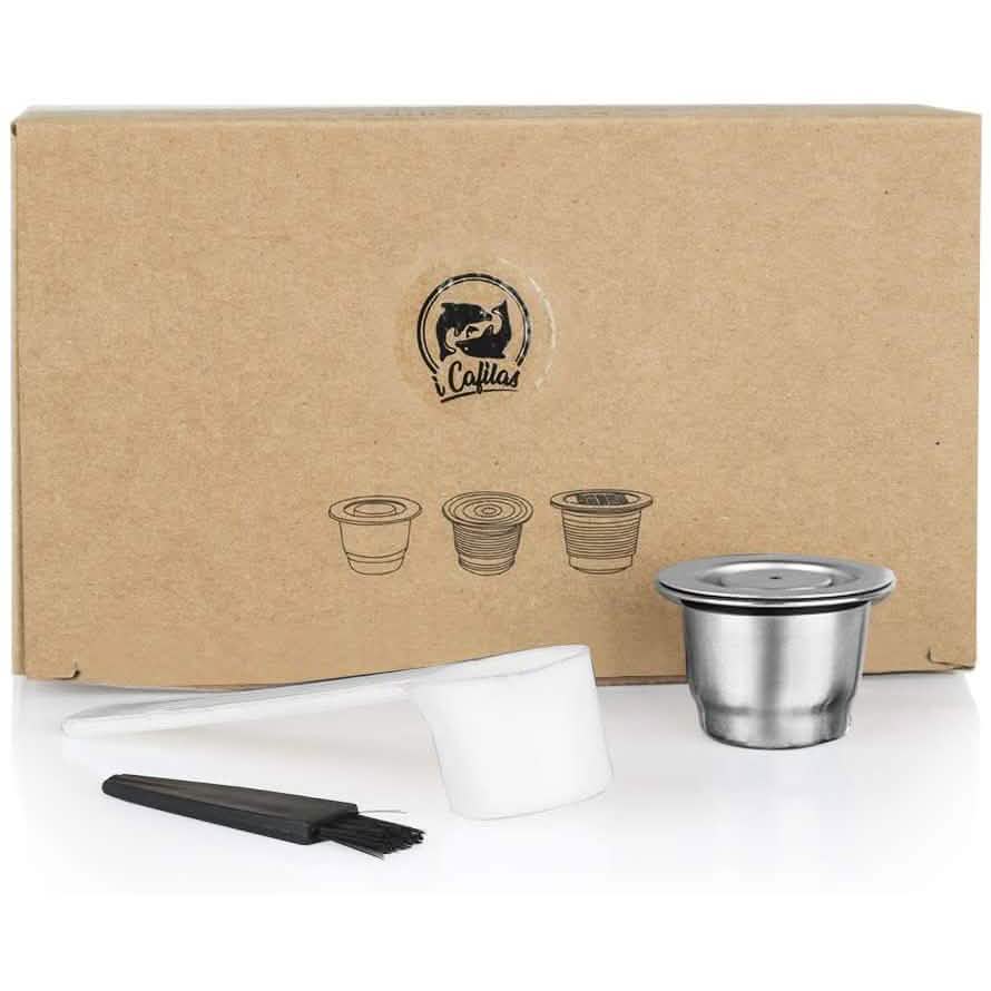 Stainless Steel Refillable Coffee Espresso Capsules