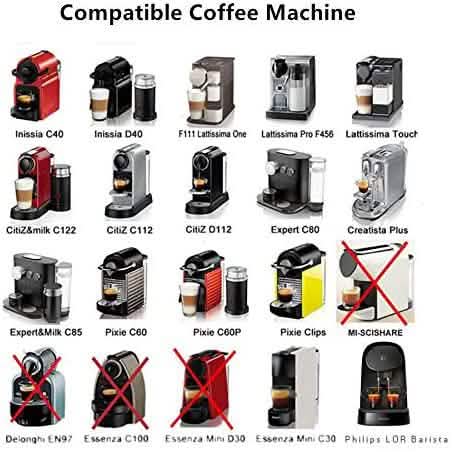 Stainless Steel Refillable Coffee Espresso Capsules