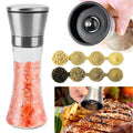 Stainless Steel Salt Pepper Grinder with Adjustable Coarseness