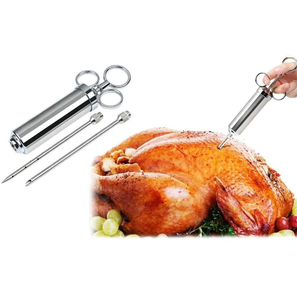 Stainless Steel Turkey And Meat Seasoning Injector