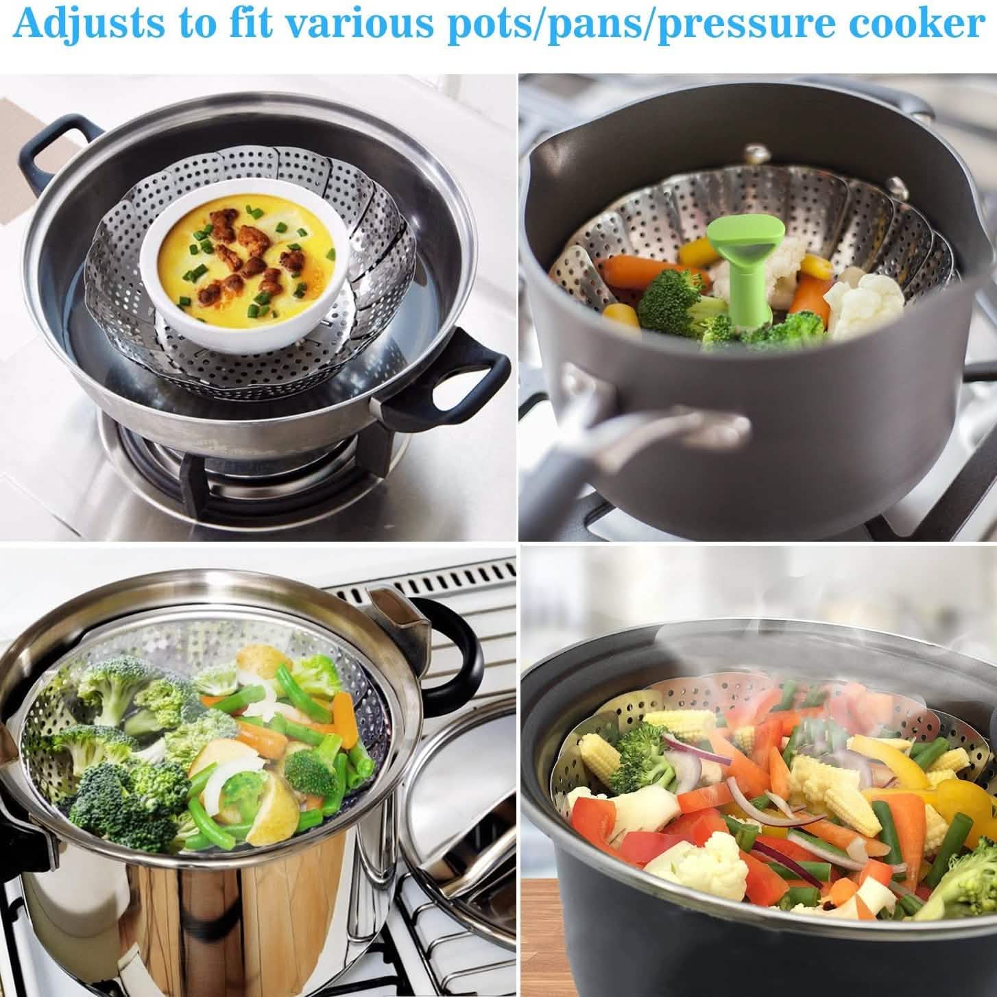 Stainless Steel Vegetable Steamer Basket