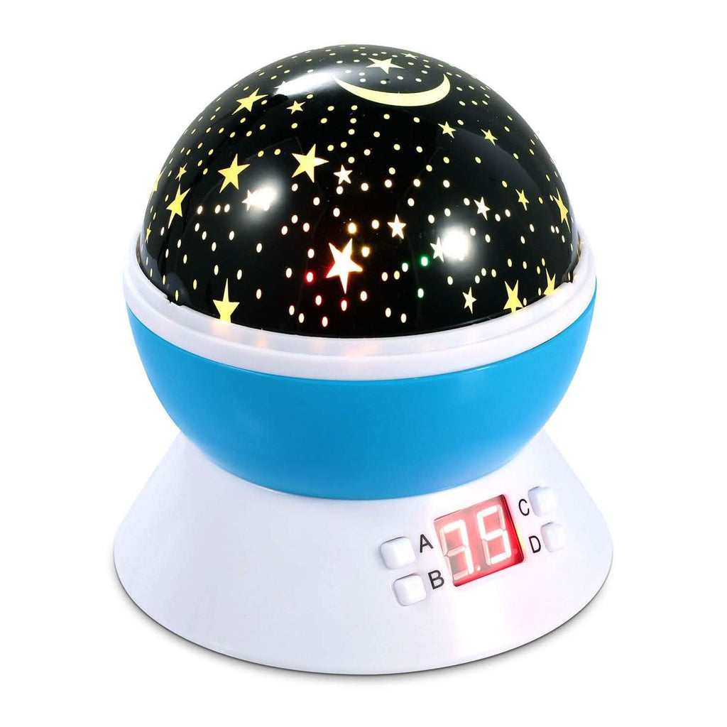 Star Moon LED Projector Lamp Kids Night Light