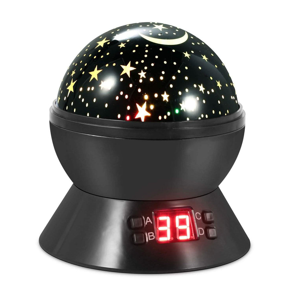 Star Moon LED Projector Lamp Kids Night Light