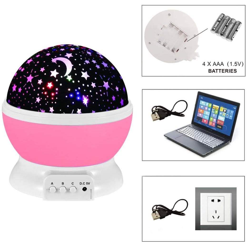 Star Nightlight Projector for Kids