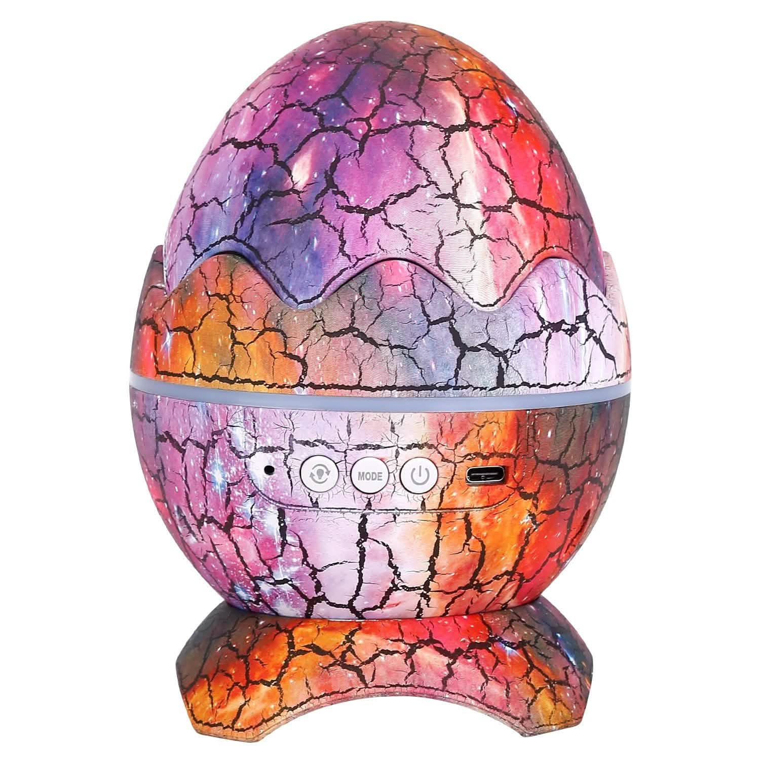 Star Project Lamp Galaxy Light Dinosaur Egg with Wireless Speaker and Remote Control