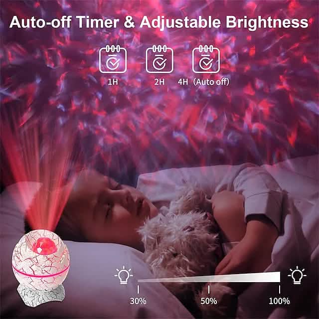 Star Projector Bluetooth Speaker LED Night Light